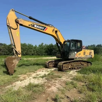 Low Working Hours Used Sany SY215C Second hand Excavator Hydraulic Crawler Backhoe High Quality Domestic Sany SY215C on sale