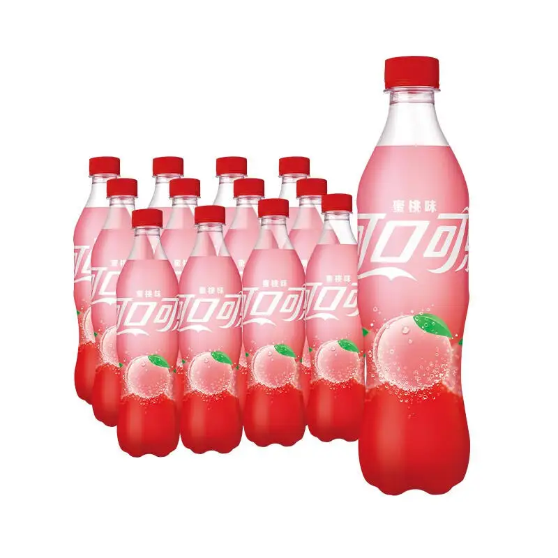 オリジナル コカ・コーラ ピーチフレーバー 500ML 炭酸飲料 24本入り