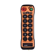 Hot sale 20single buttons wireless remote control Waterproof 10 functions double speed industrial universal crane remote control