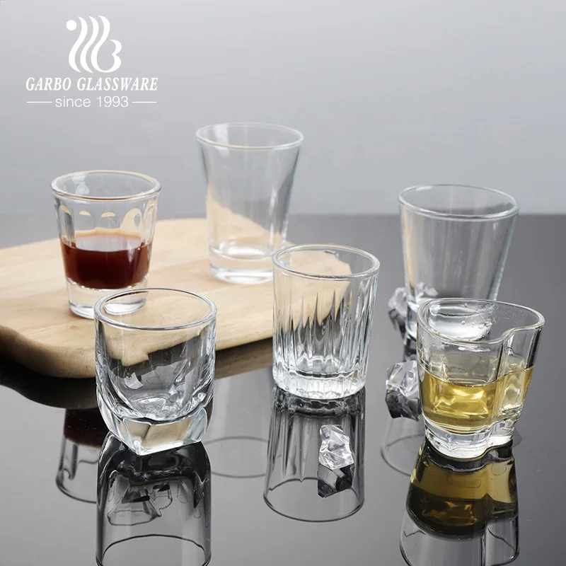 Bicchiere in Plastica PS Cristal Shot 20ml (50 Pezzi