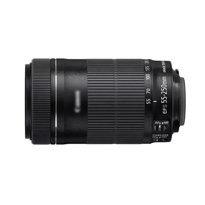 Canon EF-S 55-250mm Lens - Versatile Zoom for DSLR Cameras