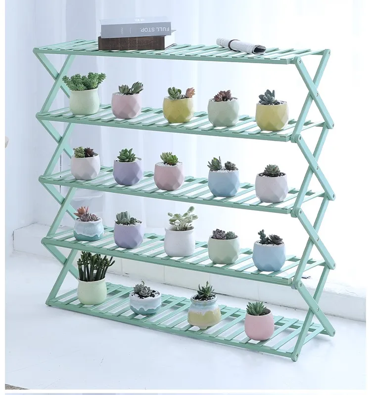 Лидер продаж, многофункциональные бамбуковые подставки для цветов