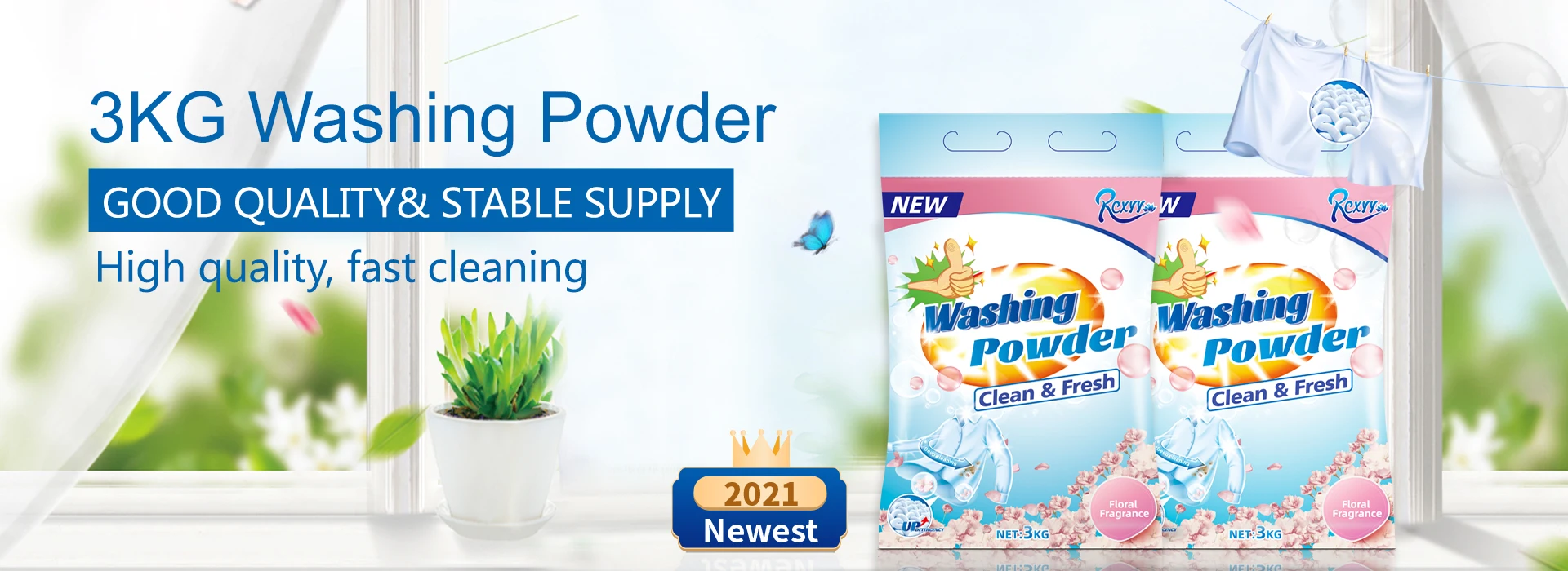 Factory New Arrive Washing Machine Powder Laundry Detergent For