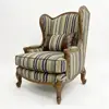 Navy Sage Stripe