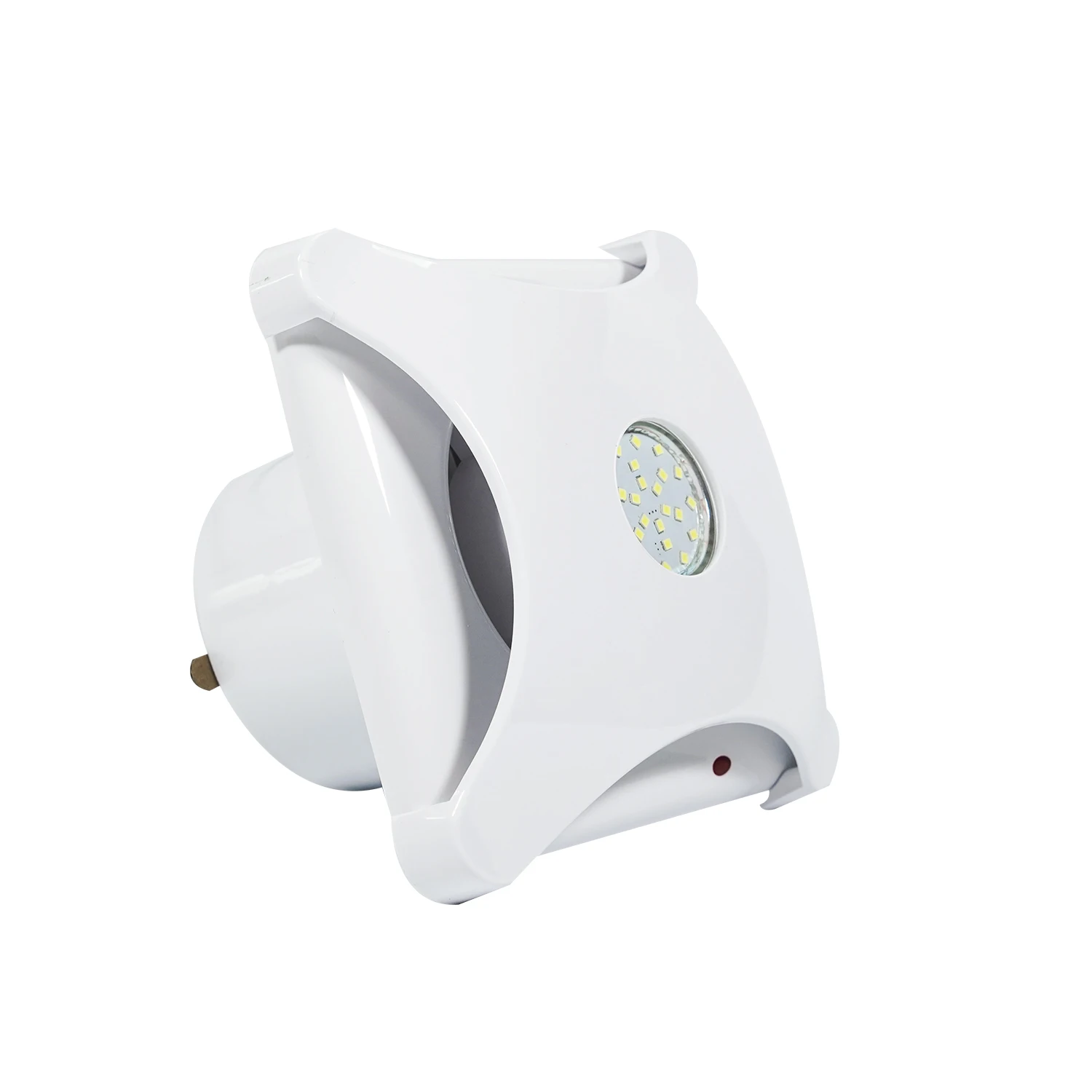 8 Inch Portable LED Light Bathroom Ventilation Fan Customizable Duct Window Small Size Air Extractor Ceiling Exhaust Fan 220v