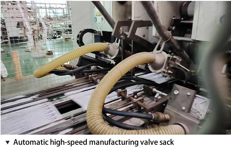 PP Composite Plastic Laminated PP Woven Valve Bags for Chemical Fertilizer and Putty Cement Industrial Use