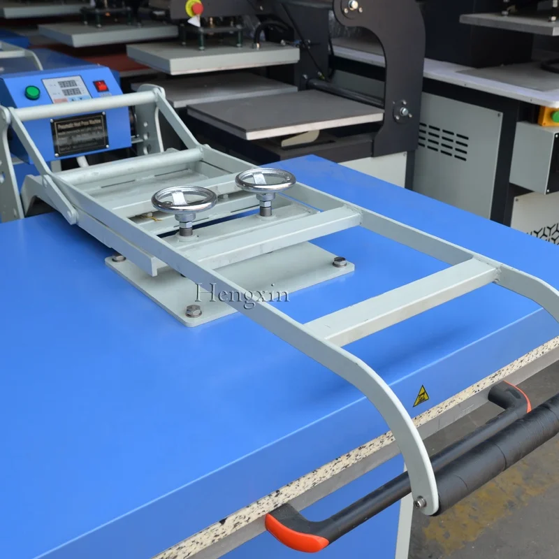 Garment Low Price Manual Large Format Heat Press Machine 80x100