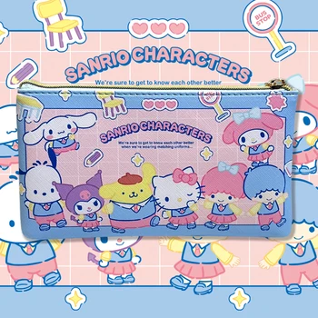 High-Quality Soft Cosmetic Storage Bag with Zipper Hot Selling Student Wallet for Comfortable Daily Use