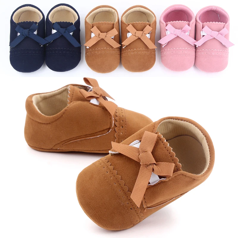 2022 Fashion Solid Color New Girls Baby Moccasins manufacture