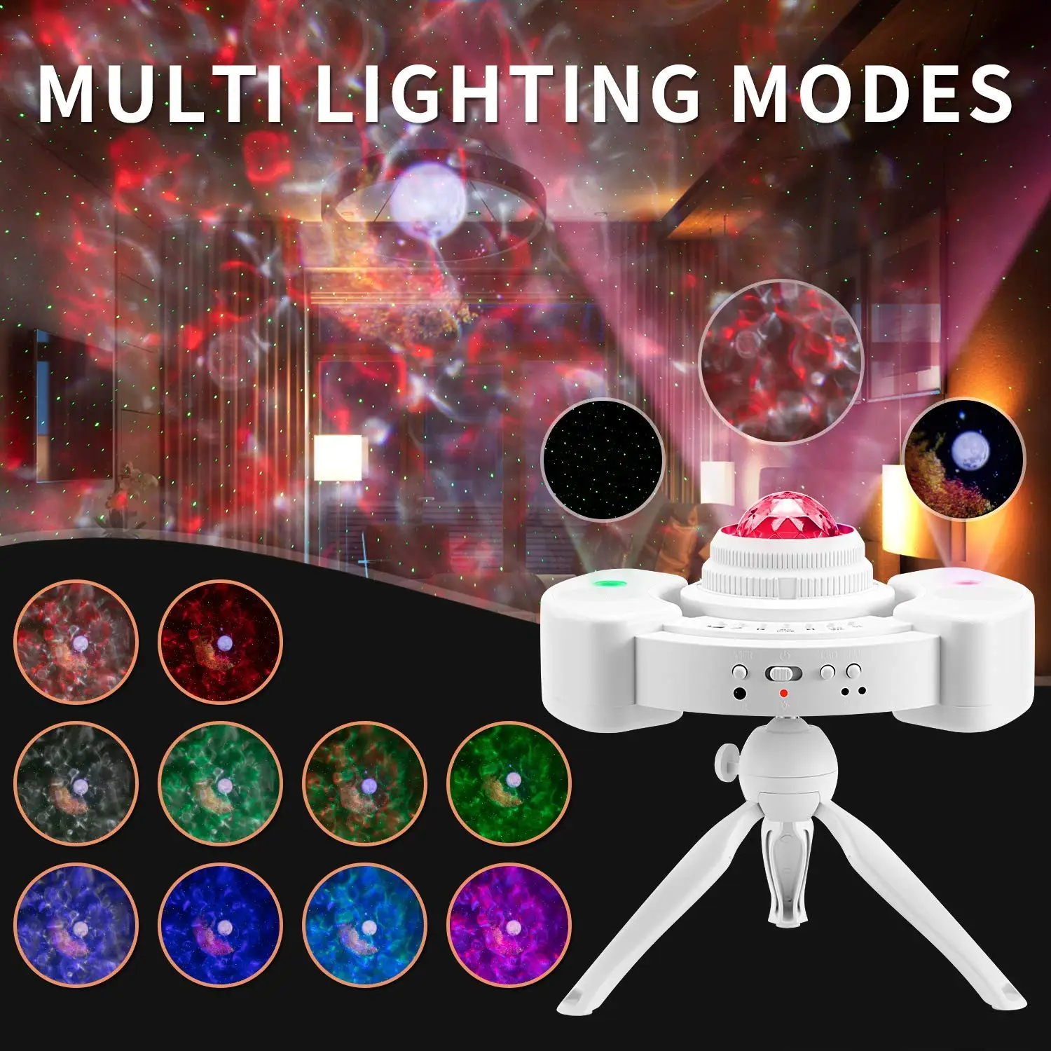 Planetarium Projector Realistic Star Light Projector with  Portable Tripod