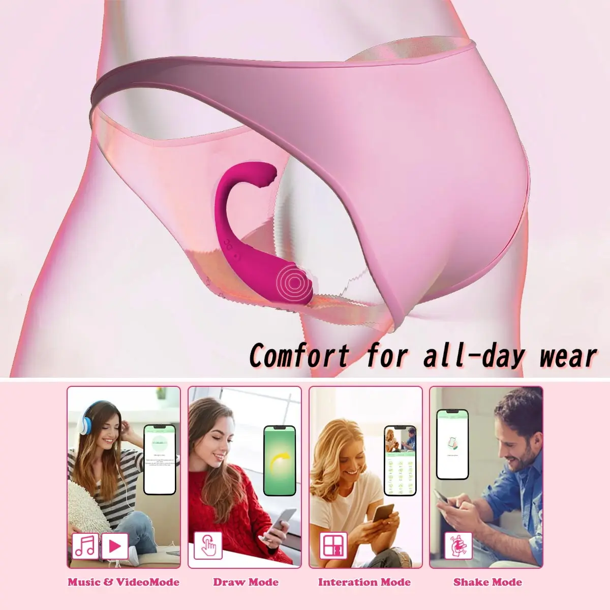 ODM OEM APP Remote Control Vibrating Panties Vibrator Love Egg Wearable Kegel Ball Aldut Product Sex Toy for Women Female