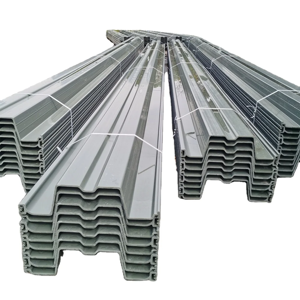 Vinyl PVC Sheet Piles for Water Control Solution in Civil Engineering