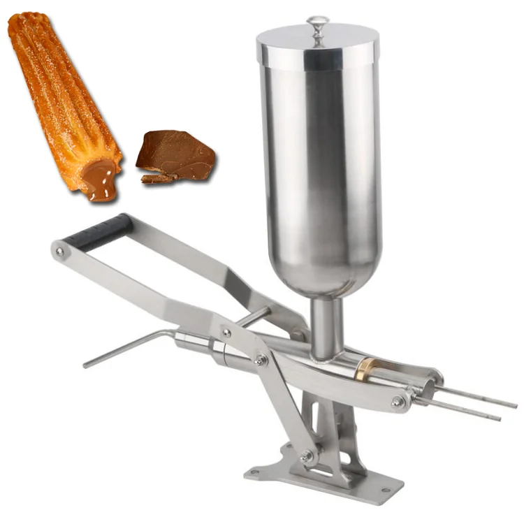 Commercial Hand-operated Donut Churros Filler Stainless Steel