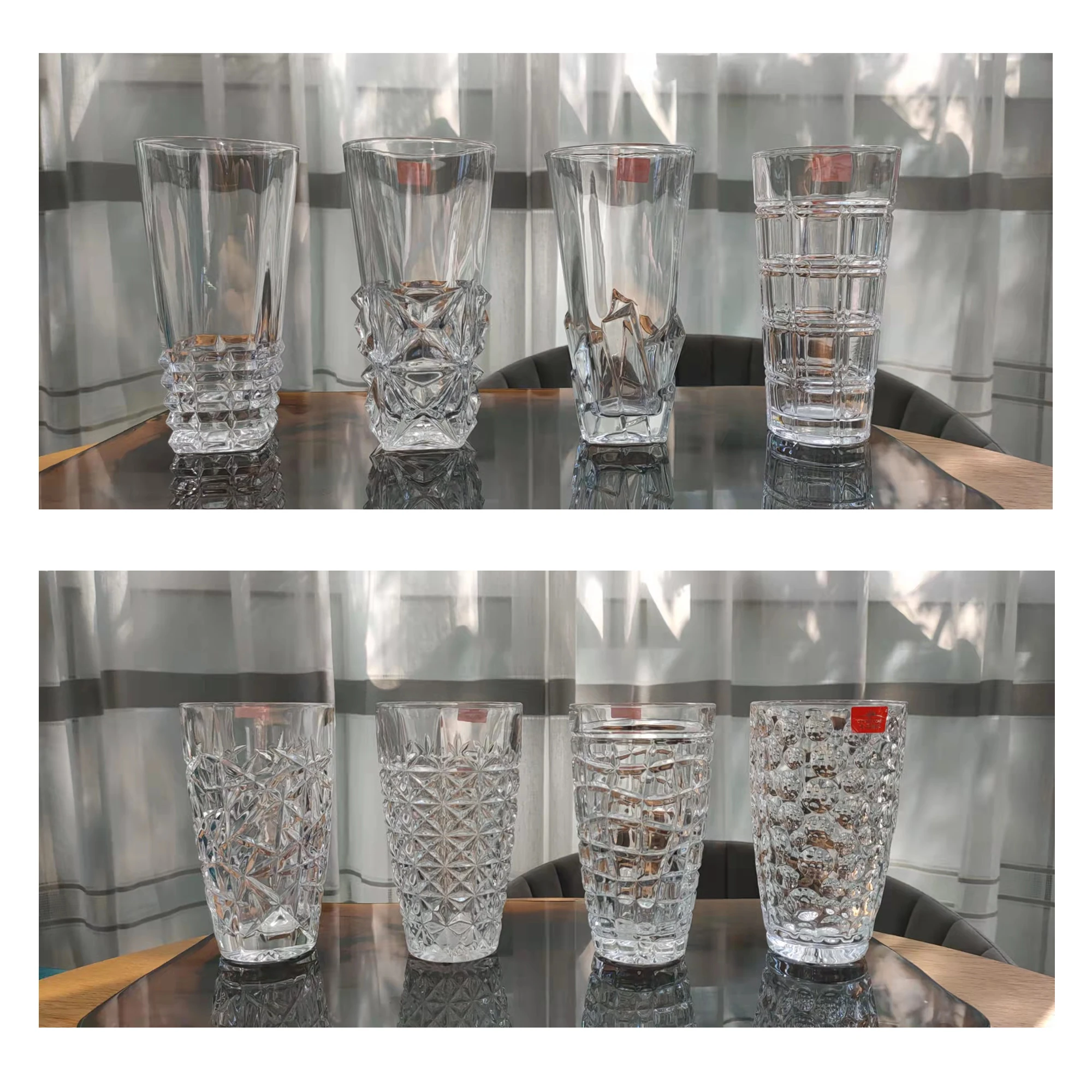 Высококачественные Универсальные стаканы для питья стеклянная чашка сока стакан воды пива коктейля кухонные очки