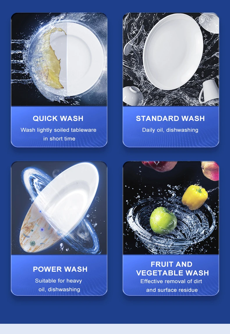 Installation Free Dishwasher Household Mini Countertop Dishwasher With