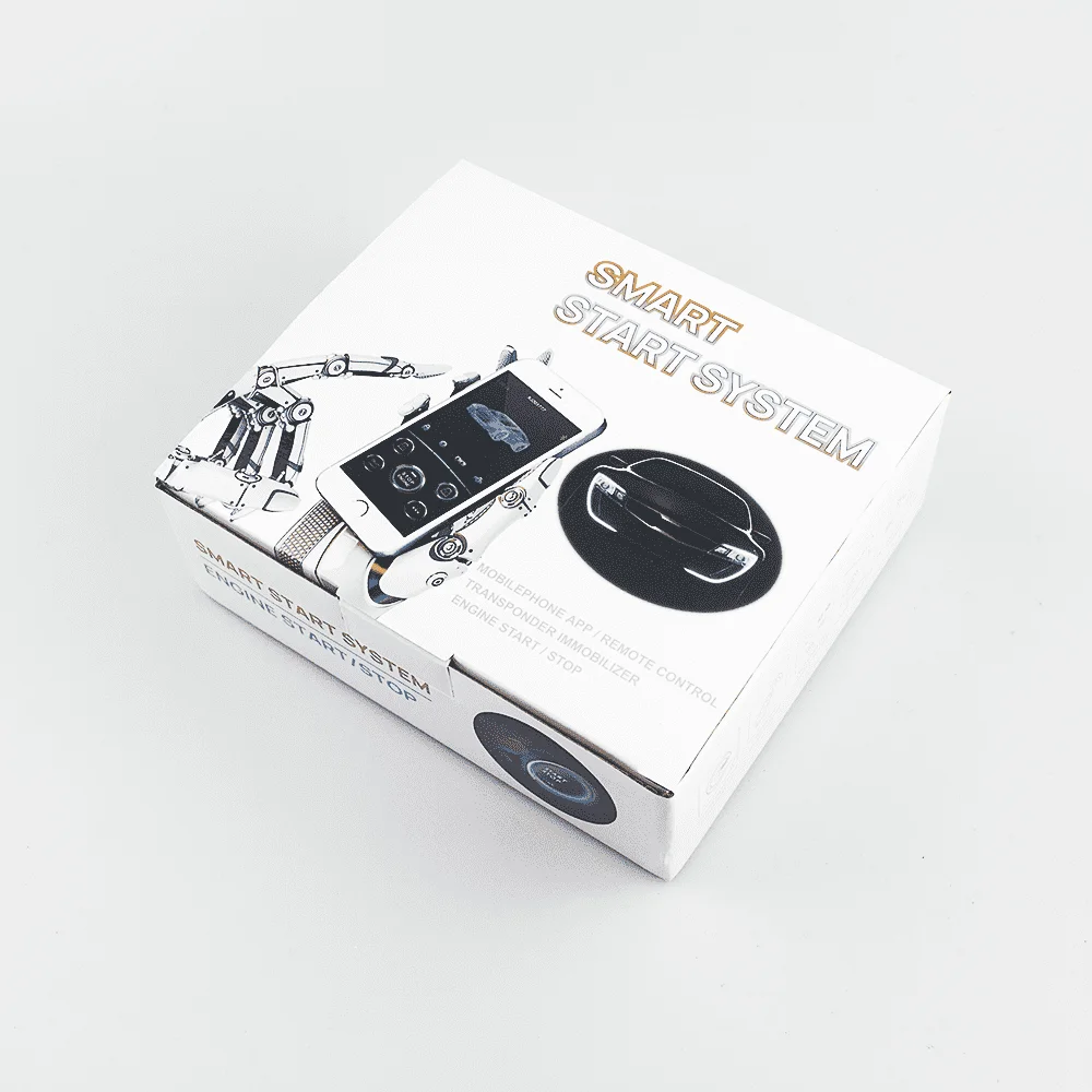Intelligent Phone Application Control Car  Push Button Start  Remote Starter Ignition System Pke  Keyless Engine Start Stop Car