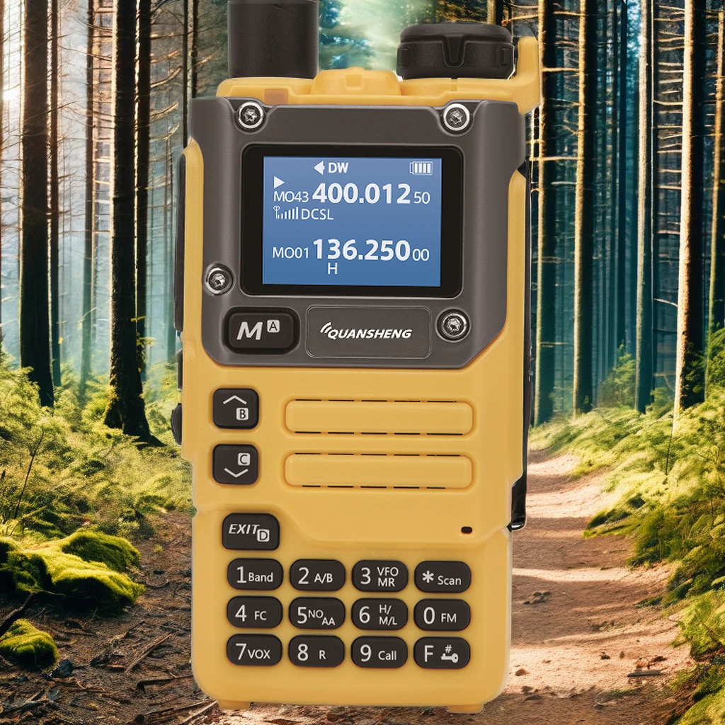 Quansheng UVK6 QuanSheng UV-K58 UV-K5(8) UV-K6 Walkie Talkie for Amateur Hunting Equipment