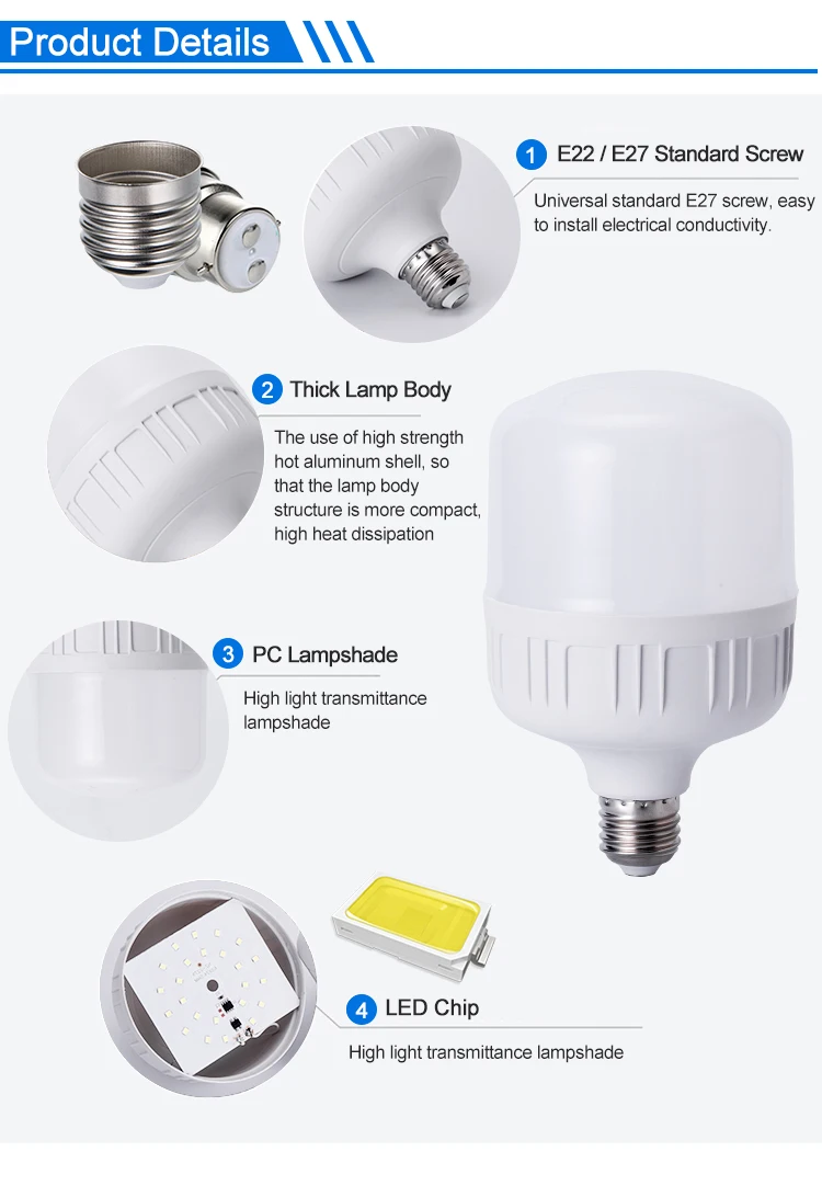 Wholesale Price China Product Bulb High Lumen E27 Led Bulb For Indoor
