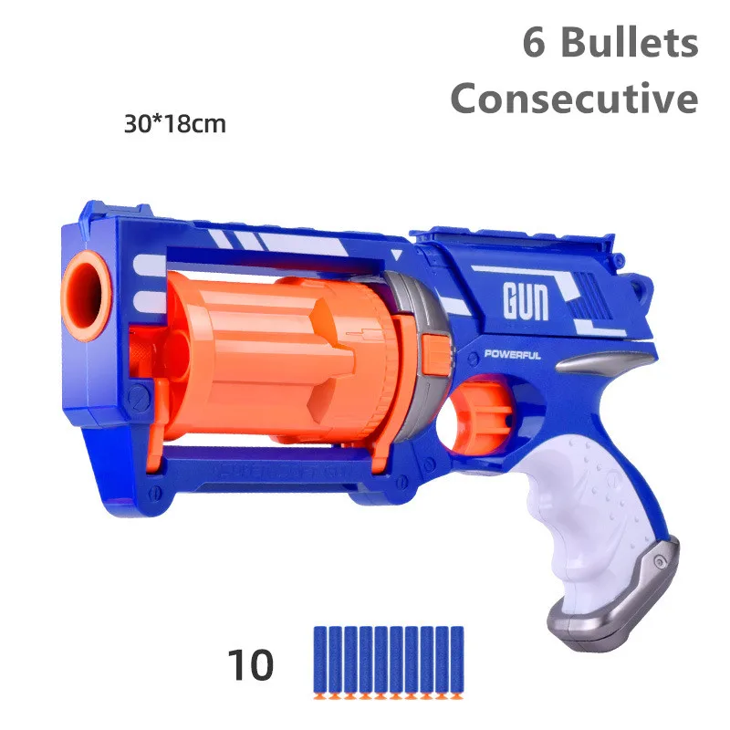 Pistolet Jouet électrique – Balles En Mousse – 20 Fléchettes, Lunettes, Batterie – Sécurité Enfant – Dès 14 Ans