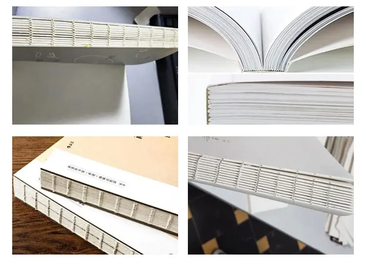 Automatic Paper Bookbinding Sewing Machine Large Format Notebook Stitching Binding Machine Hardcover Book Thread Sewing Machine