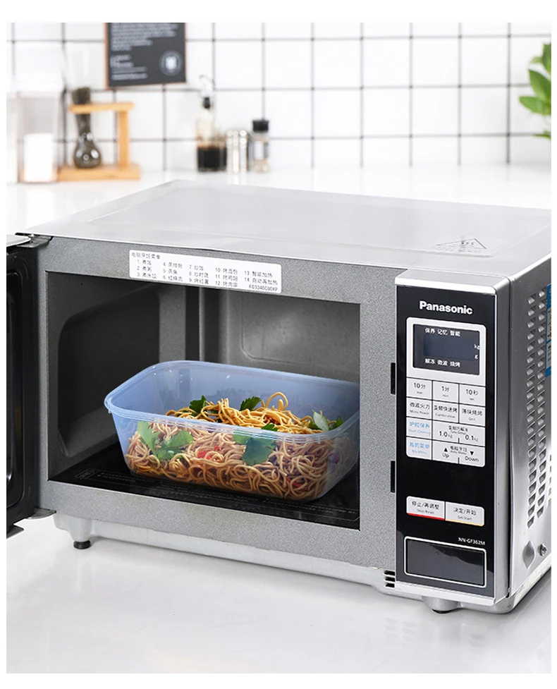 Kitchen Plastic Airtight Food Storage Container Set For Meal And Snack