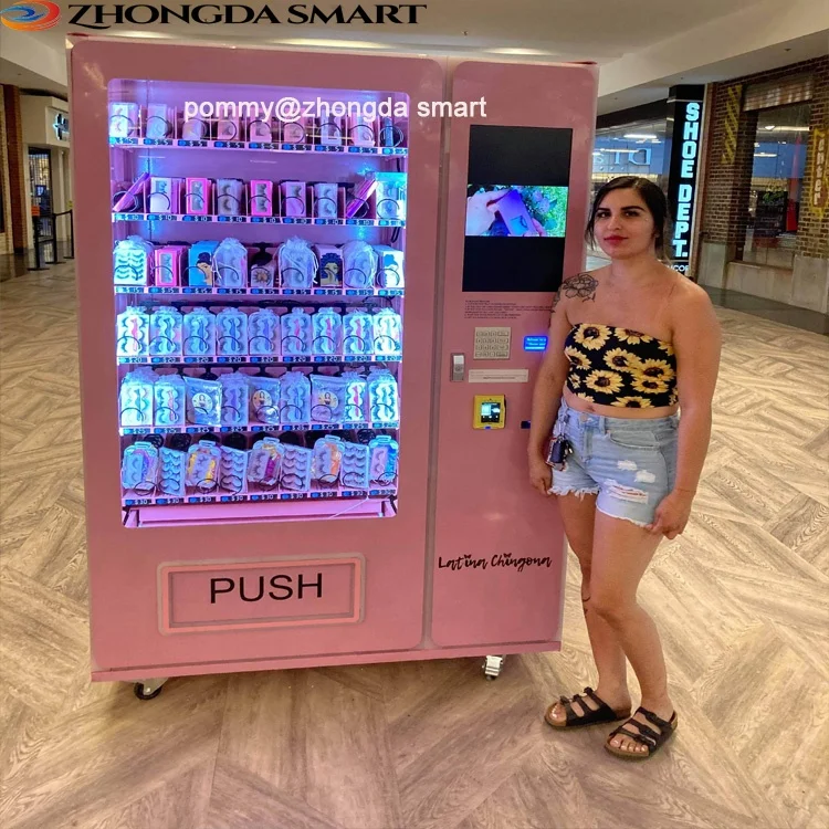 Maquina Expendedora With Spanish Language System Vending Machine