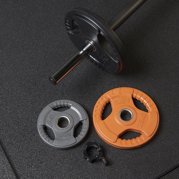Wholesale Custom Gym Rubber Coated Weight Lifting Plates 10kg 20kg Lbs 30mm 50mm Hole Buy