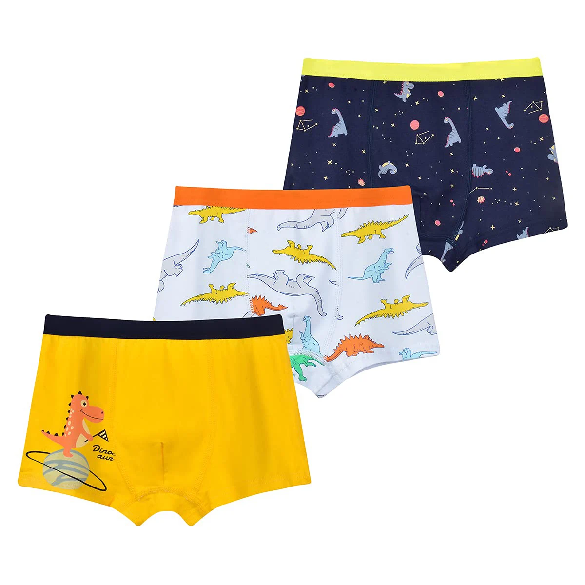 Little Boys Briefs Toddler Soft Underwear Boxer Briefs Kids Dinosaur Truck Multipacks Training