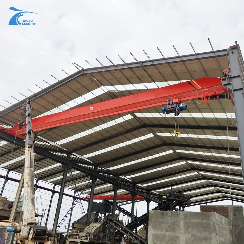 10 Ton EOT Overhead Crane Wireless Remote Control Workshop Construction New Condition 20m Max Lifting 5 Ton Harga Bridge Crane
