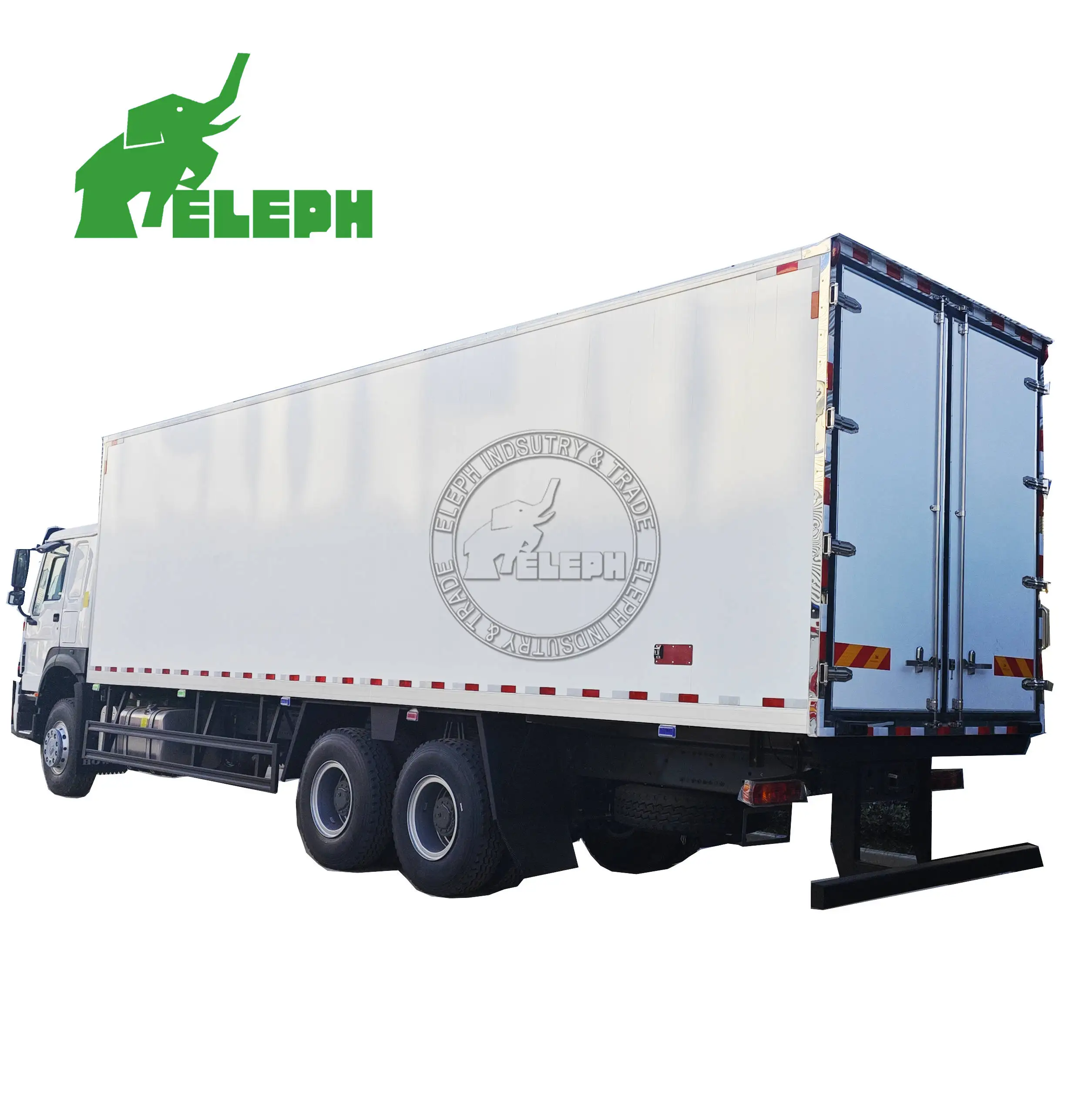 Reefer Refrigerated Box Electric Gas Absorption Farm Refrigerator Semi Trailer for Sale