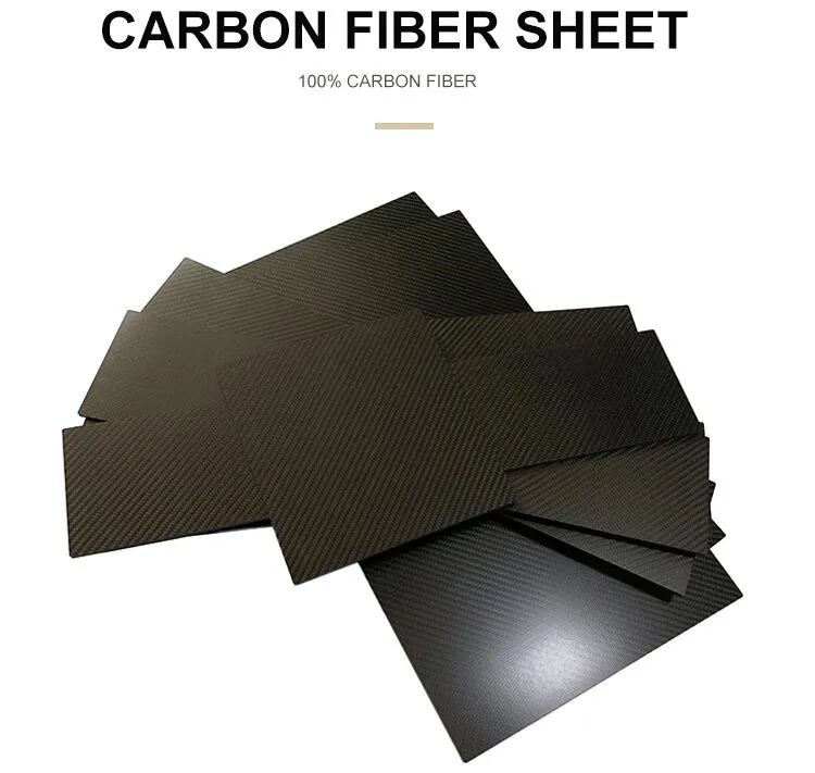 High Temperature Resistance Toray 100% Carbon Fiber 3k Plate/panel ...