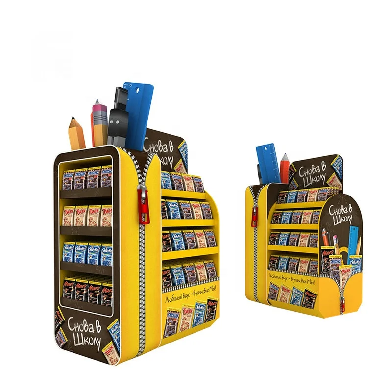 supermarket customized pop promotional cardboard pallet display 