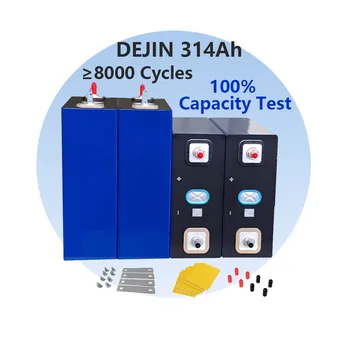 8000 Cycle DEJIN 314Ah LiFePO4 Battery 280Ah Prismatic Solar Lithium Ion Batteries 3.2v 340Ah LiFePO4 Cell
