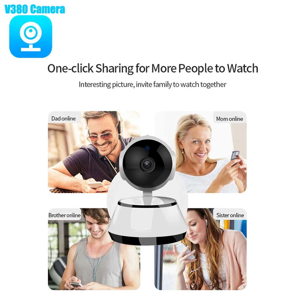 V380 App Control Smart Home Appliance - Wifi Surveillance