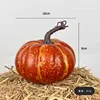 Calabaza navideña roja [16cm]