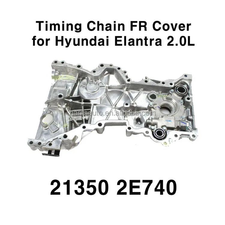 Genuine Timing Chain Cover For Hyundai Elantra 2.0l 213502e740
