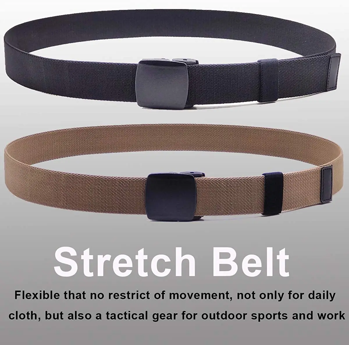 Lightweight Breathable Nickle Free Nylon Elastic Belt Comfortable ...