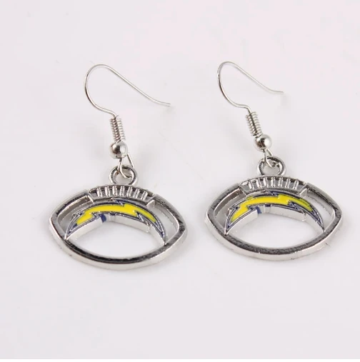 Wholesale NFL Buffalo Bills Logo Dangle Earrings for your store