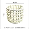Large storage bucket - cream white