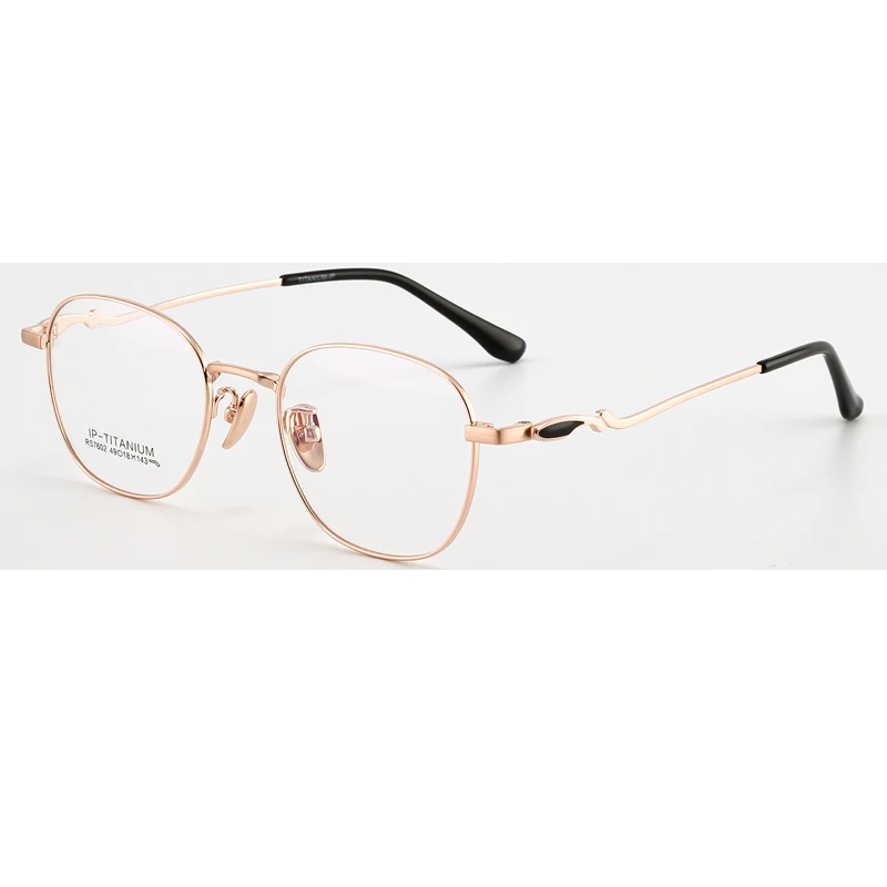 Ready Goods New Glasses Round Titanium Optical Frames Designer Optical Anti Blue Light Glasses Frame