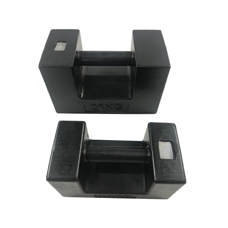 Veidt Weighing OIML M1 M2 20kg Cast Iron Calibration Testing Weights with Certificate Standard Forklift Counter Weights Price