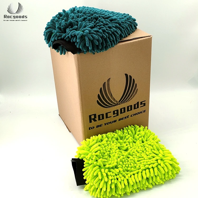 Митенка из микрофибры 20*28 см для очистки автомобиля-купить митенку из микрофибры для мытья автомобиля