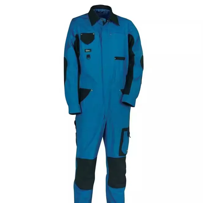 Custom anti-acid alkali anti-static work clothes set chemical factory gas station special engineerin