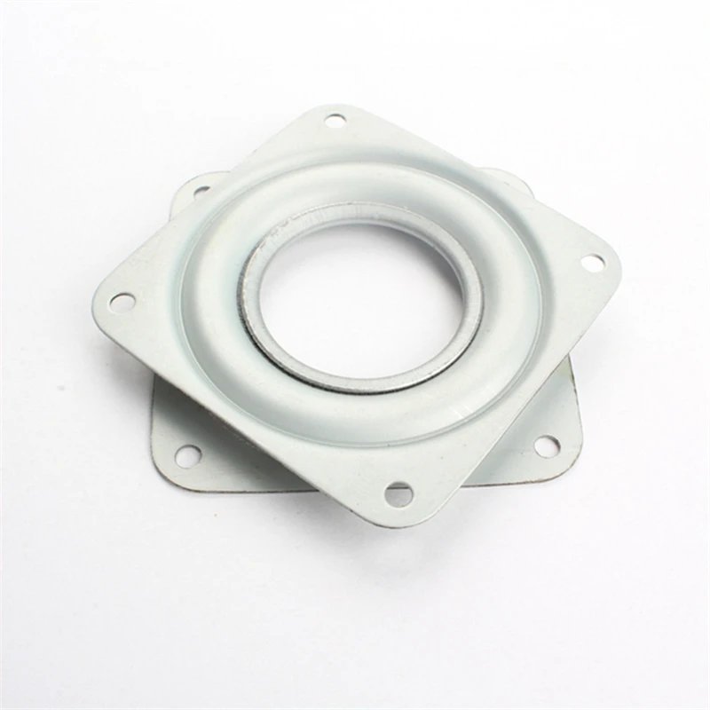 3 дюймов квадратные вращающаяся поворотная пластина металлическая опорная часть проигрыватель настольных подносов