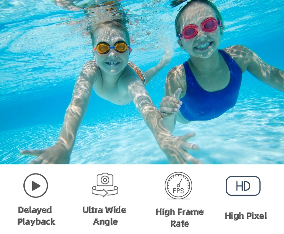 Barlus Swimming Competition Training Dedicated Underwater High Frame