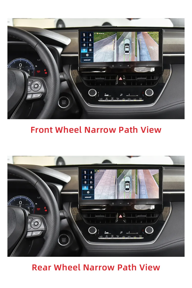Wemaer Blind Spot Detection 3D AVM 1080P 360 Degree Car Bird View Camera System for Toyota Corolla Cross details