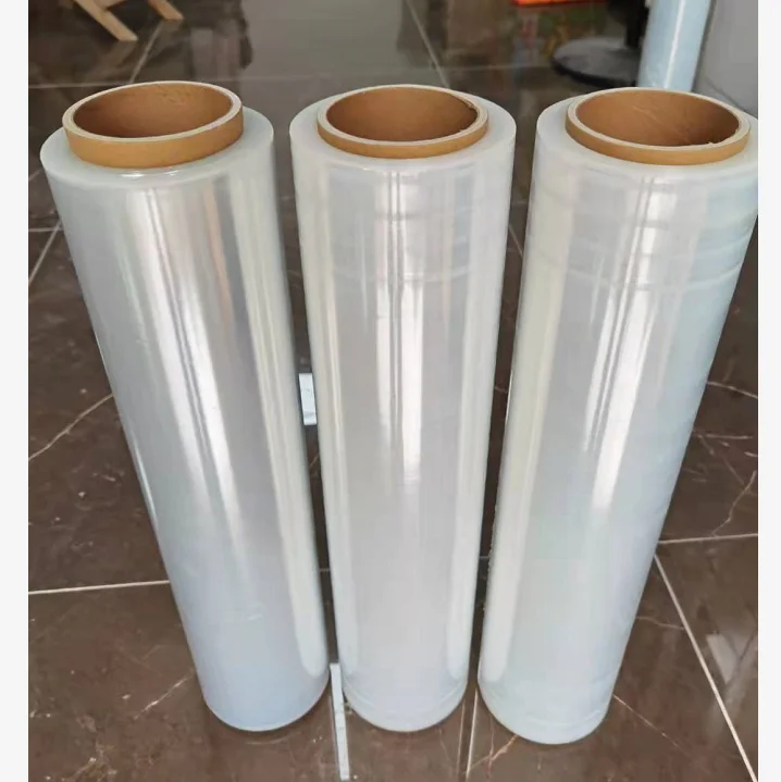 Lldpe Stretch Film Custom Mini Manual Cling Pallet Wrap Pe Stretch Film