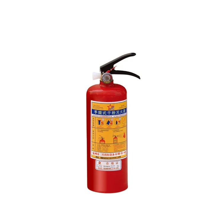 1kg Abc Dry Chemical Extinguisher Dry Powder Firefighting Equipment For