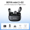 2 micros pour Type-C-Noir
