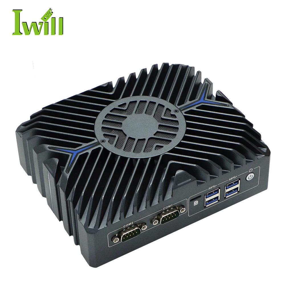 High Performance 12th Gen Mini Pc I7 1255U 3*HD Display 3*In-tel 2.5G Lan Computer Casing